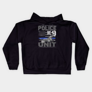 police k9 unit Kids Hoodie